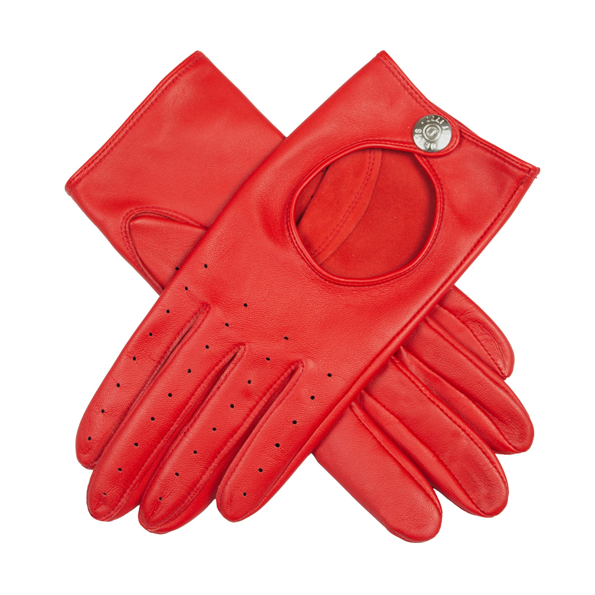 Ladies driving gloves Red leather gloves Driving gloves Womens leather top driving gloves Ladies leather gloves Womens red gloves Gifts for her