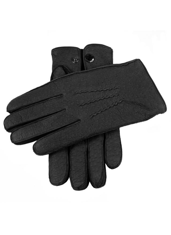 Men's Heritage Cashmere-Lined Peccary Leather Gloves | Dents