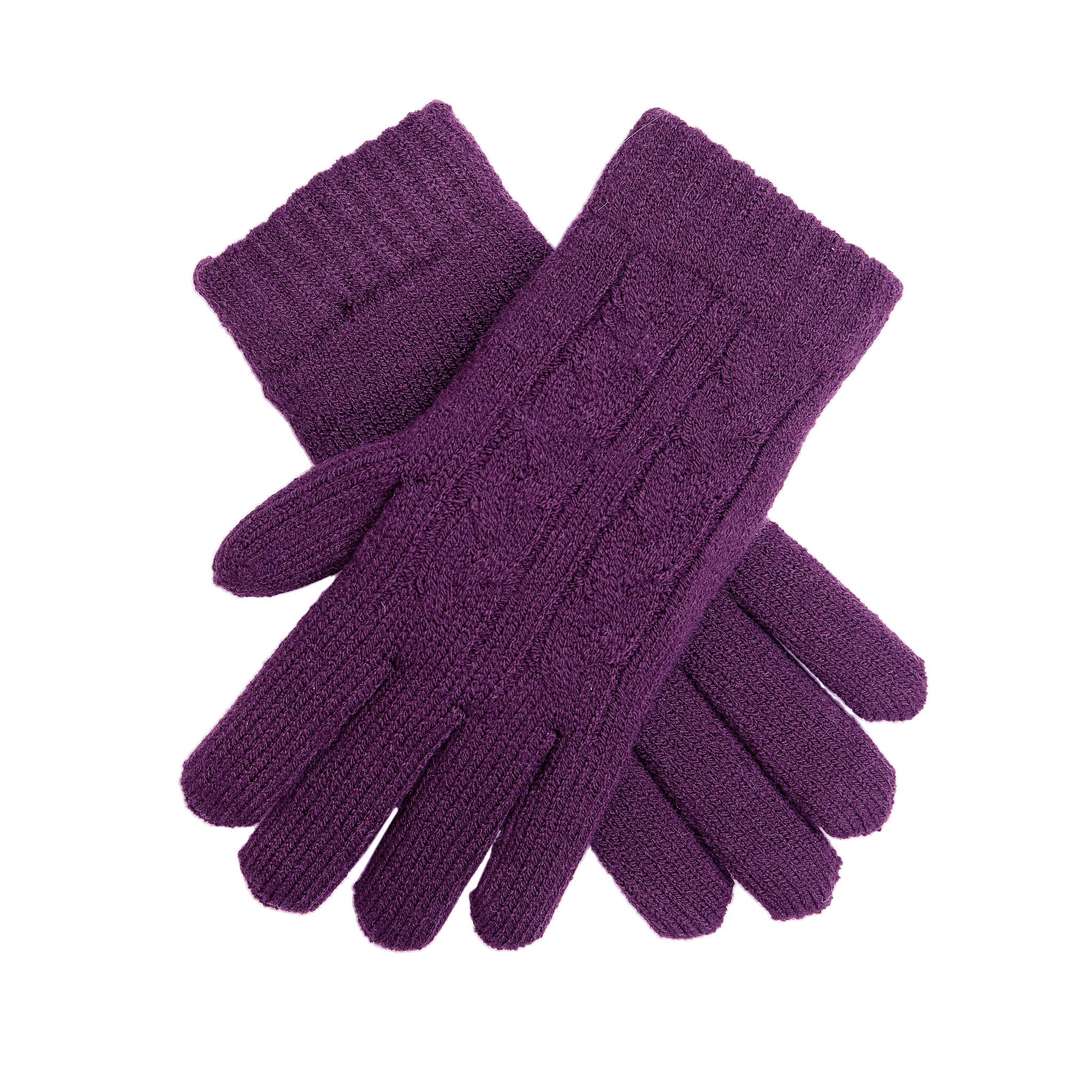 Womens cable on sale knit gloves