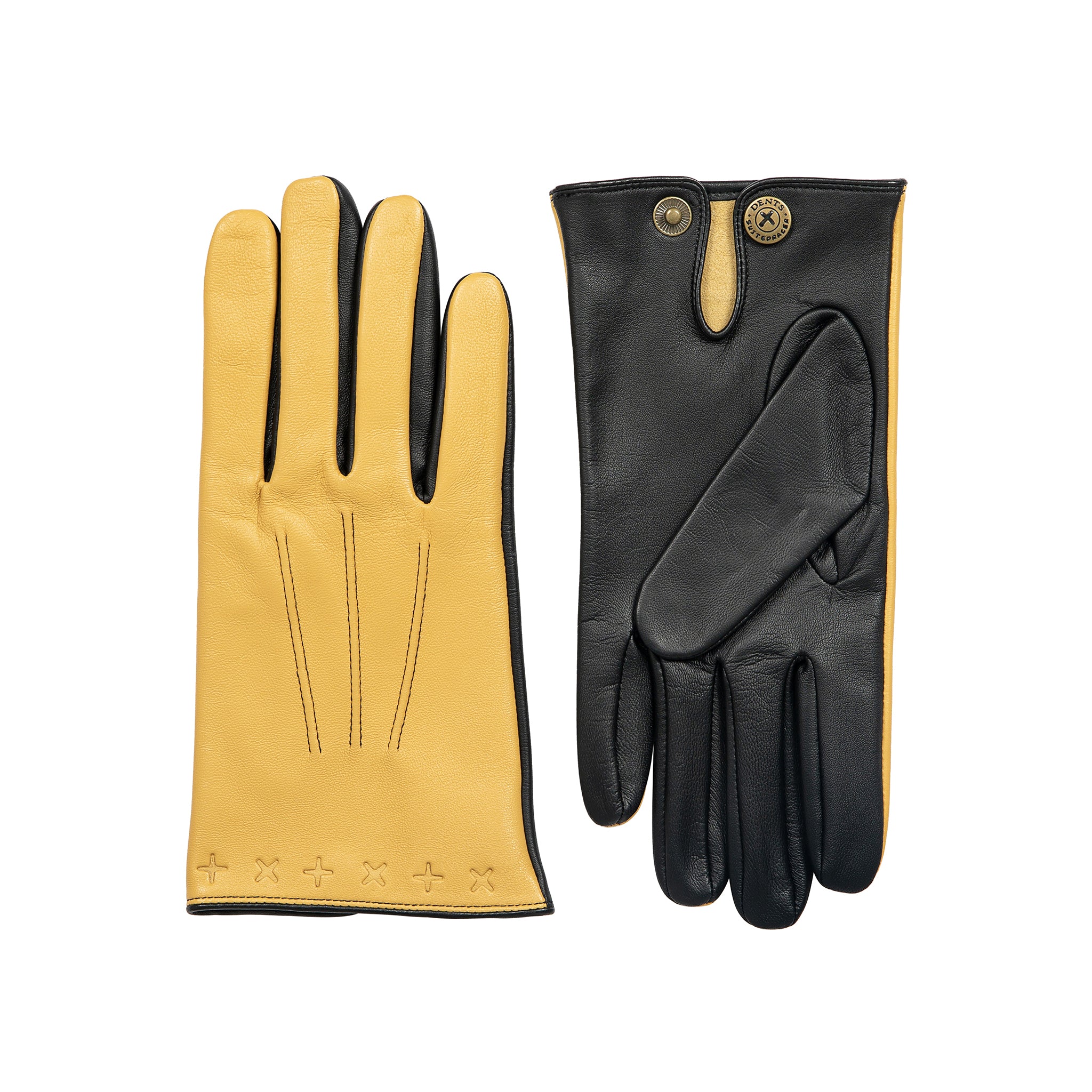 Lando | Suited Racer x Dents Touchscreen Leather Gloves | Dents