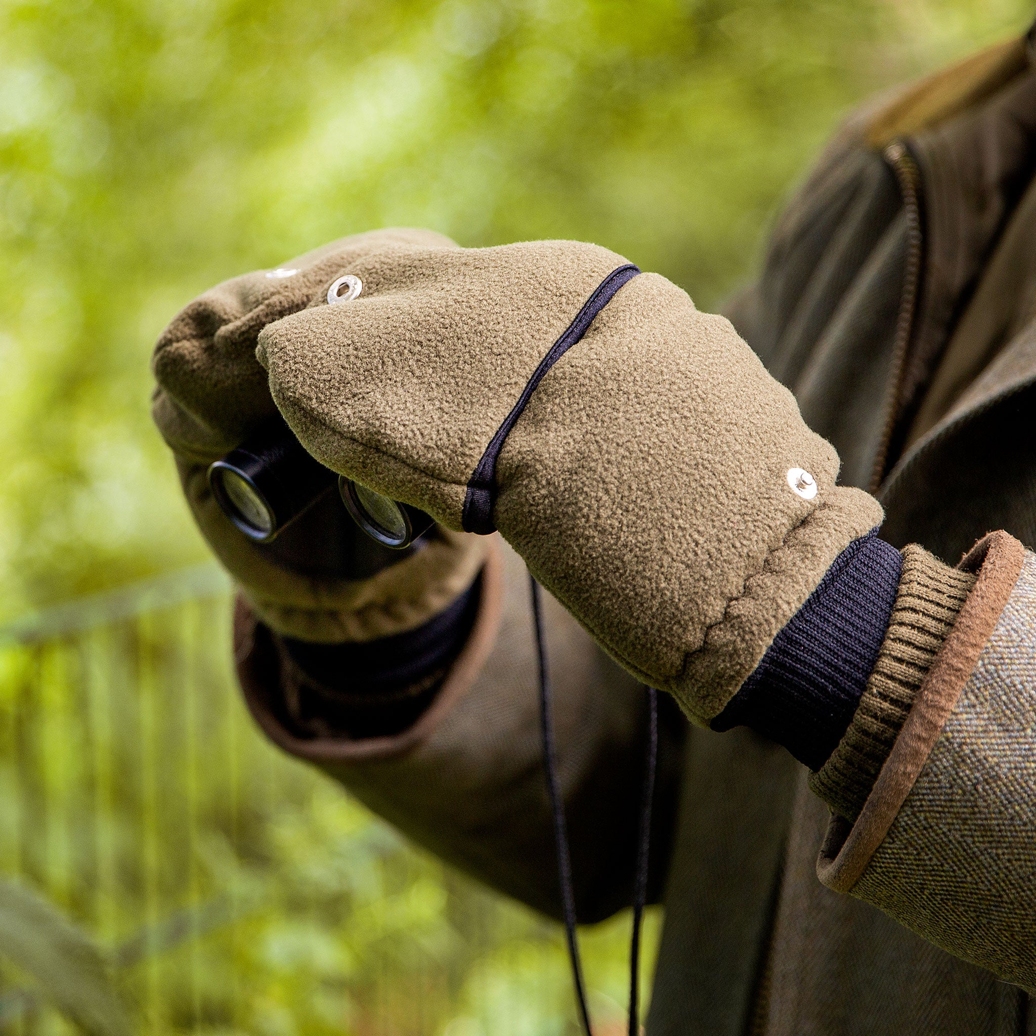 Leather sales hunting mittens