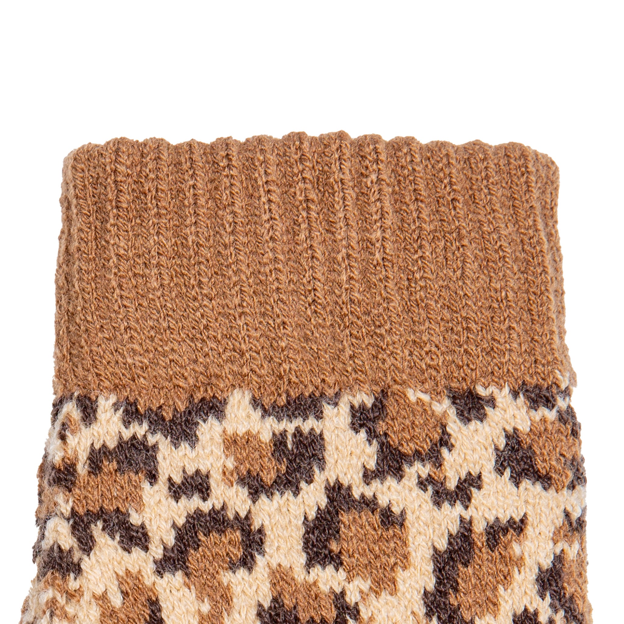 Michael Kors Leather gloves and Chettah print factory knit Scarve