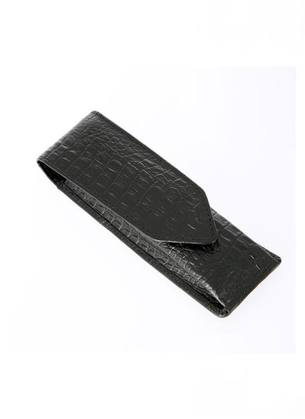 Black Genuine Real Crocodile Alligator Skin Leather Hide For Decoration