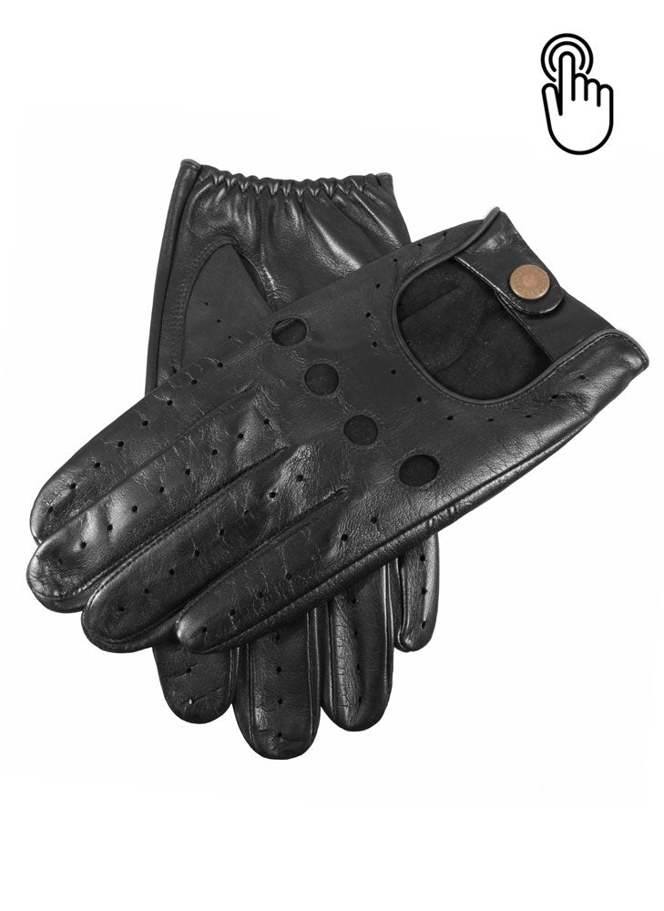 Silverstone | Men's Touchscreen Leather Driving Gloves | Dents