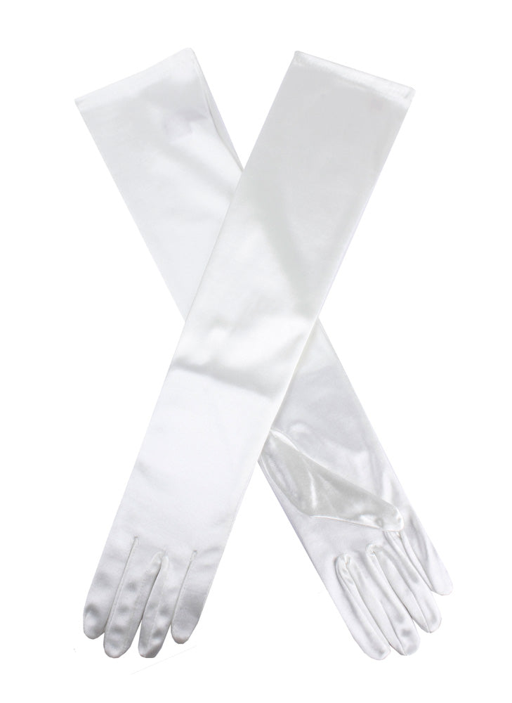 Long white pvc clearance gloves